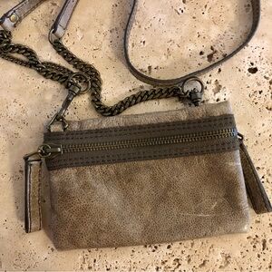 J. Crew Tan Leather Mini Crossbody - OLD J. Crew high quality leather!